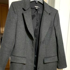 Cashmere and wool long DKNY Pea Coat